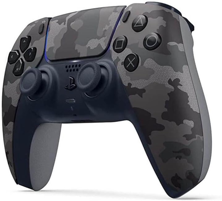 Controle Sem Fio Dualsense PlayStation 5 Cinza Camuflado