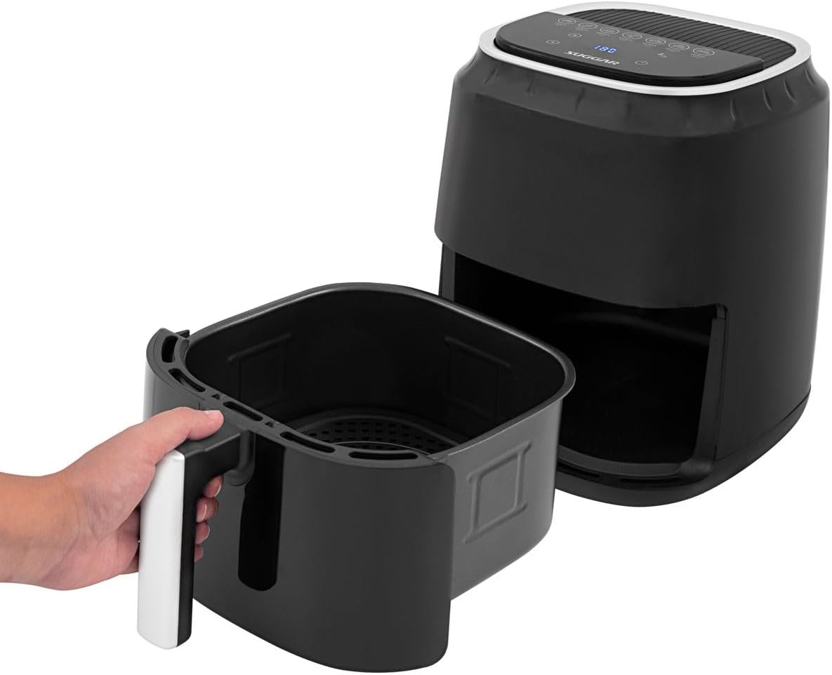 SUGGAR FRITADEIRA LIGHT FRY TOUCH CONTROL 4 LITROS PRETA 110V FT0041PT
