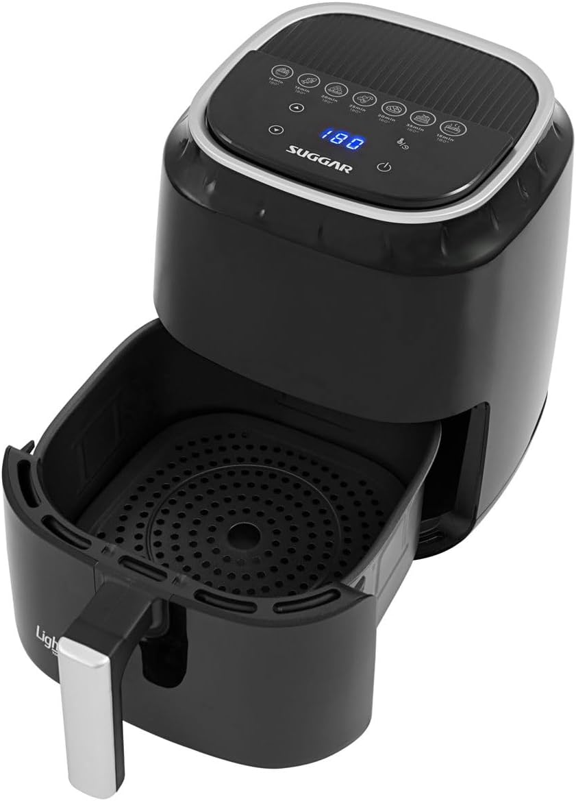 SUGGAR FRITADEIRA LIGHT FRY TOUCH CONTROL 4 LITROS PRETA 110V FT0041PT