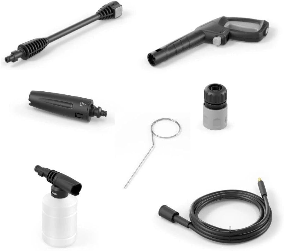 Electrolux Lavadora de Alta Pressão Lava Jato Lava Car 1800PSI de pressão de àgua e Potencia 1450W de motor com Aplicador de Detergente PowerWash EWS1800 127v Amarela
