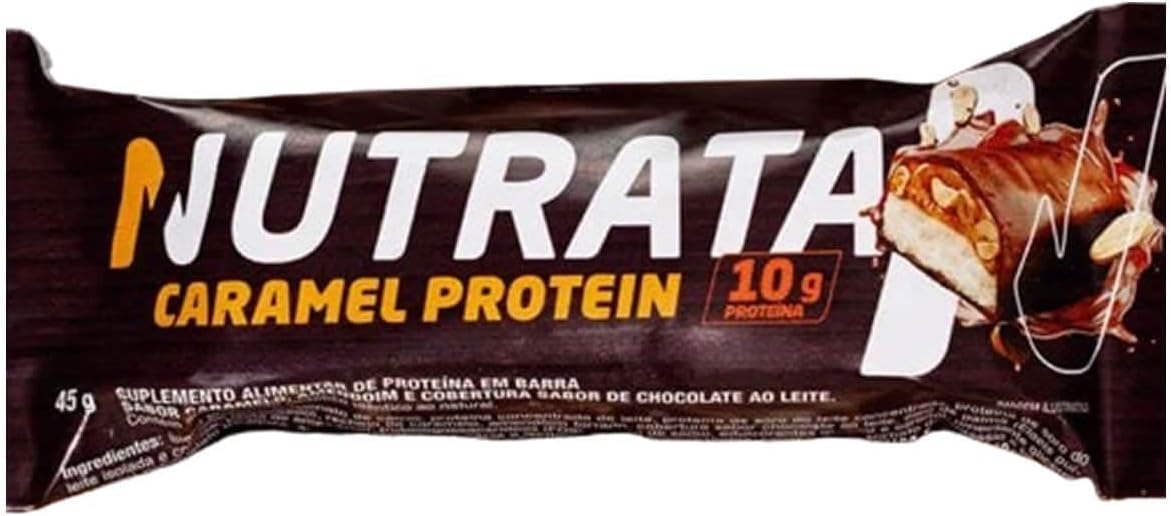 Nutrata Caramel Protein Display (12 unid. 45g), Caramel
