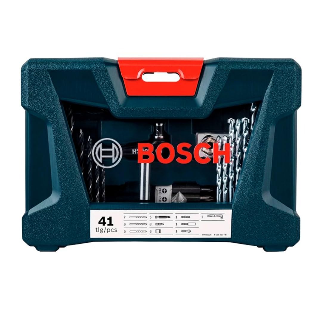 Bosch Kit de pontas e brocas V-Line 41 peças