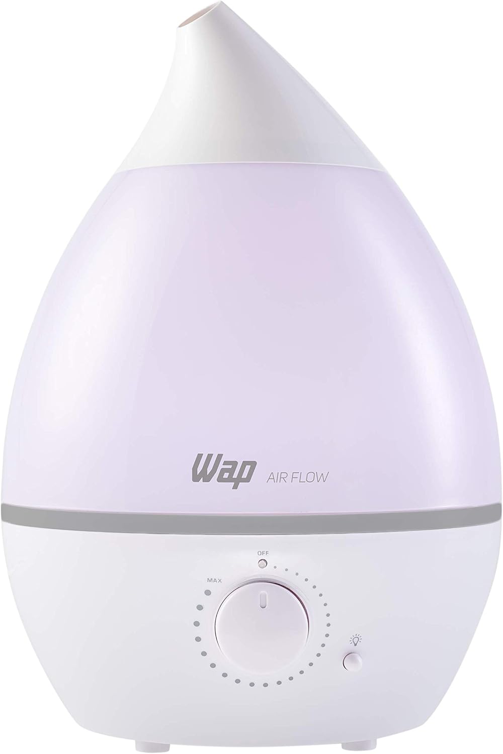 WAP Umidificador de Ar AIR FLOW com Luminária e Difusor de Aromas, 4 Litros, Autonomia de até 12 horas, 20W Bivolt