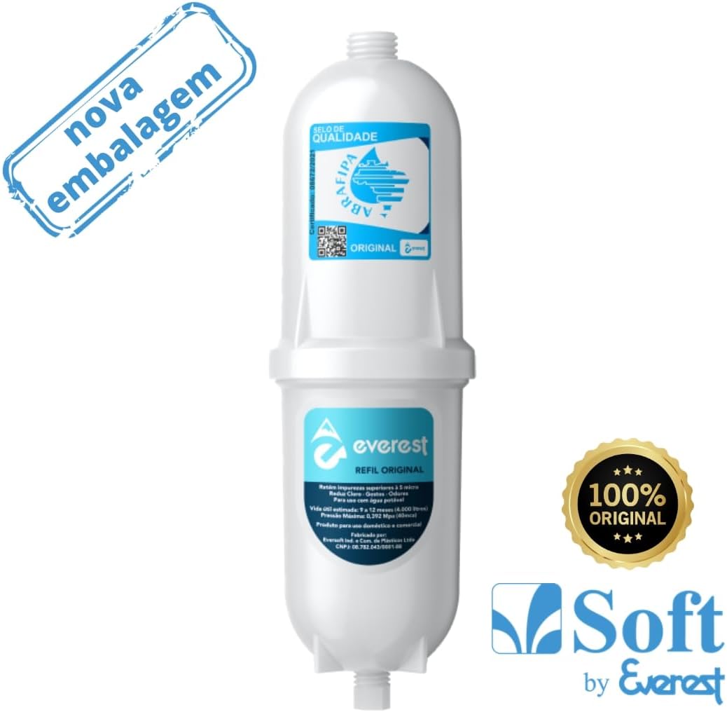Refil Filtro Vela Purificador Soft Everest Original