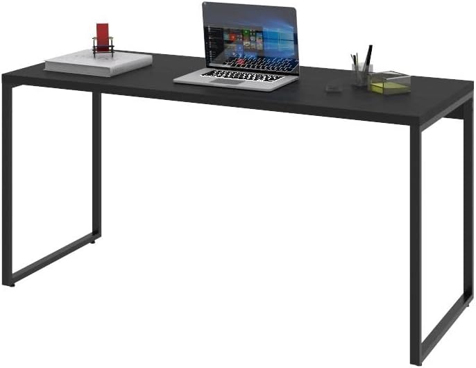 Escrivaninha Trevalla Kuadra Me150-E10 Industrial 150cm Preto Onix